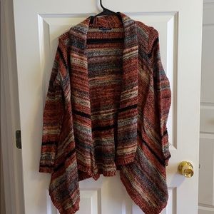 AE Open Poncho Sweater